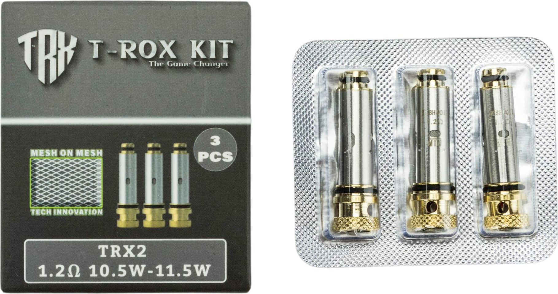 T-ROX Mesh-Coil 1,2 Ohm 3er Pack 687092
