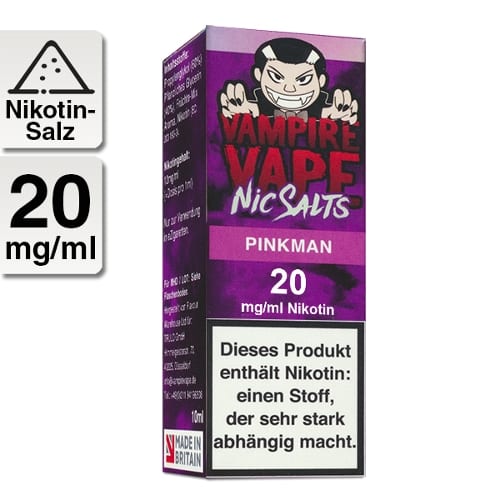 E-Liquid VAMPIRE VAPE Pinkman Nic Salts 20 mg 32999