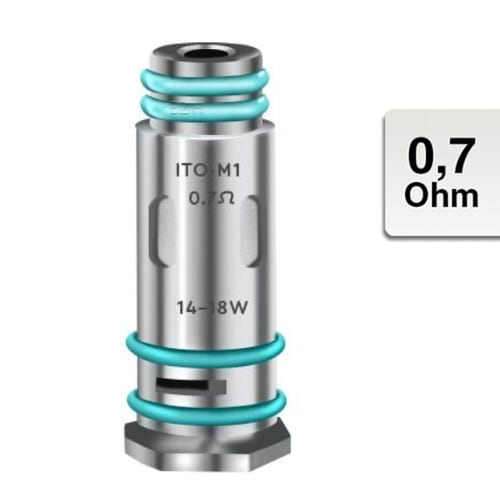 E-Clearomizercoil VOOPOO ITO-M1 0,7 Ohm 5 Stueck 77391