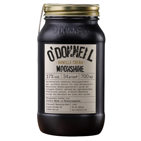 Likör O'DONNELL MOONSHINE Vanilla Cream 17 % Vol. SW81859