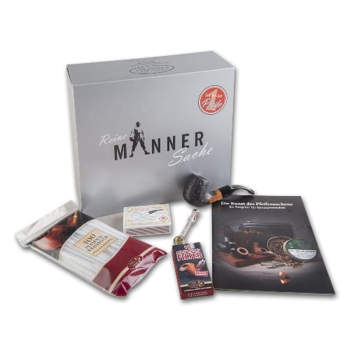 Starterset ERMURI Pfeife gebogen Reine Maennersache A 35469