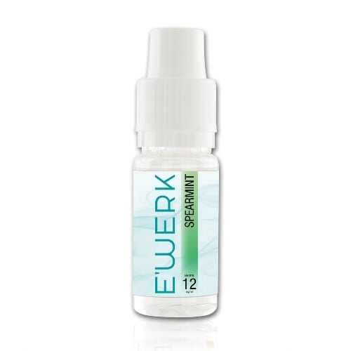 E-Liquid E'Werk Spearmint 12 mg/ml Flasche 10 ml 95747