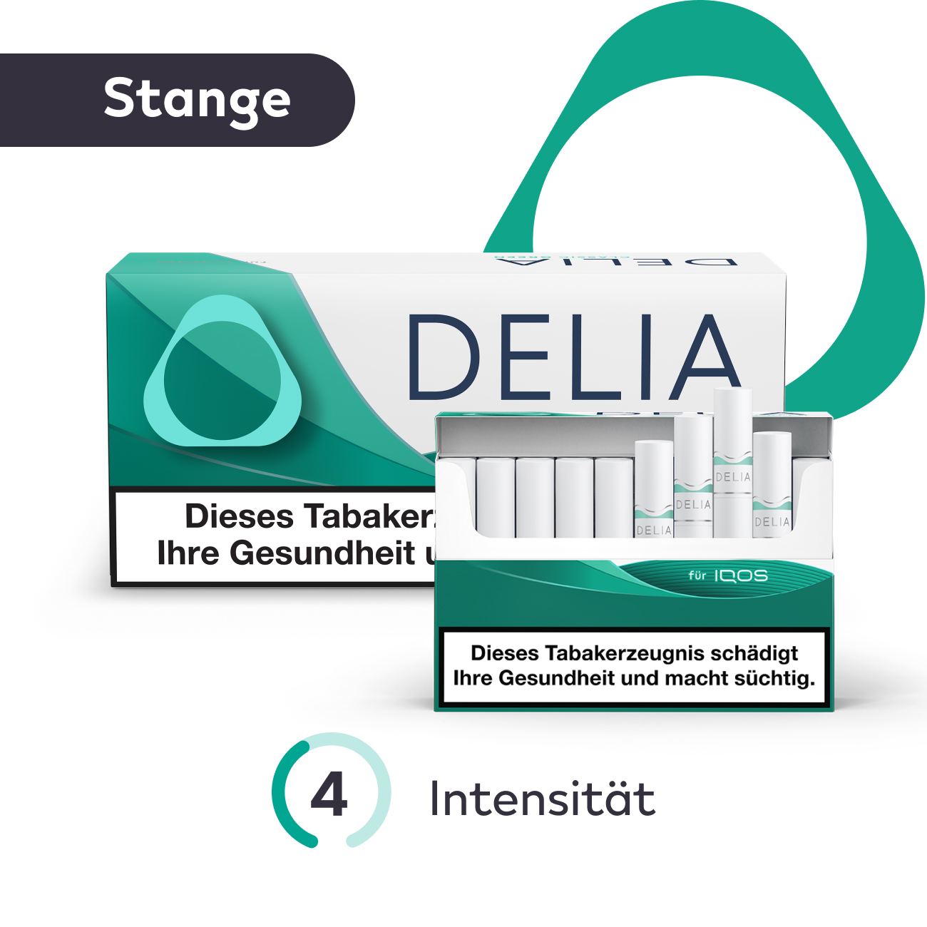 10 Schachteln DELIA CLASSIC GREEN