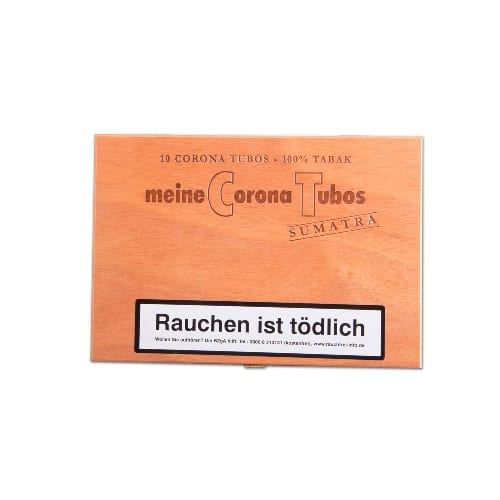 MEINE CORONA Tubos Sumatra 10 Zigarren 34986