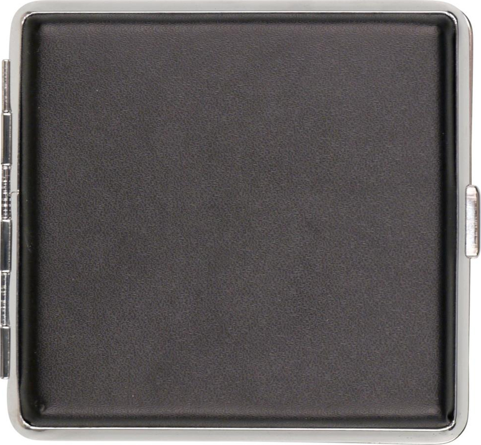 Zigaretten-Etui Lederoptik schwarz 20er 604941