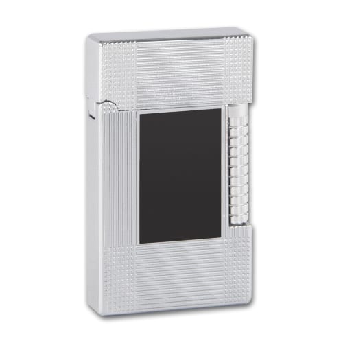 Feuerzeug Stein JEAN CLAUDE Dustin chrom/schwarz 90748