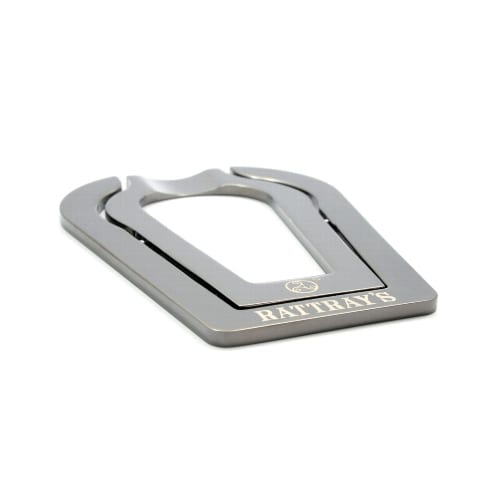 Pfeifenstaender RATTRAYS gun Flat Fred aus Messing 17292