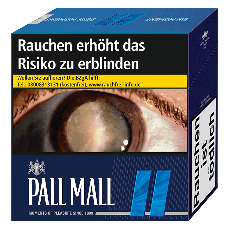 Pall Mall Zigaretten Blue Jumbo (6x50) SW11654