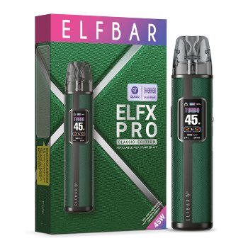 E-Zigarette ELFBAR Elfx Pro grün 1200 mAh SW16765