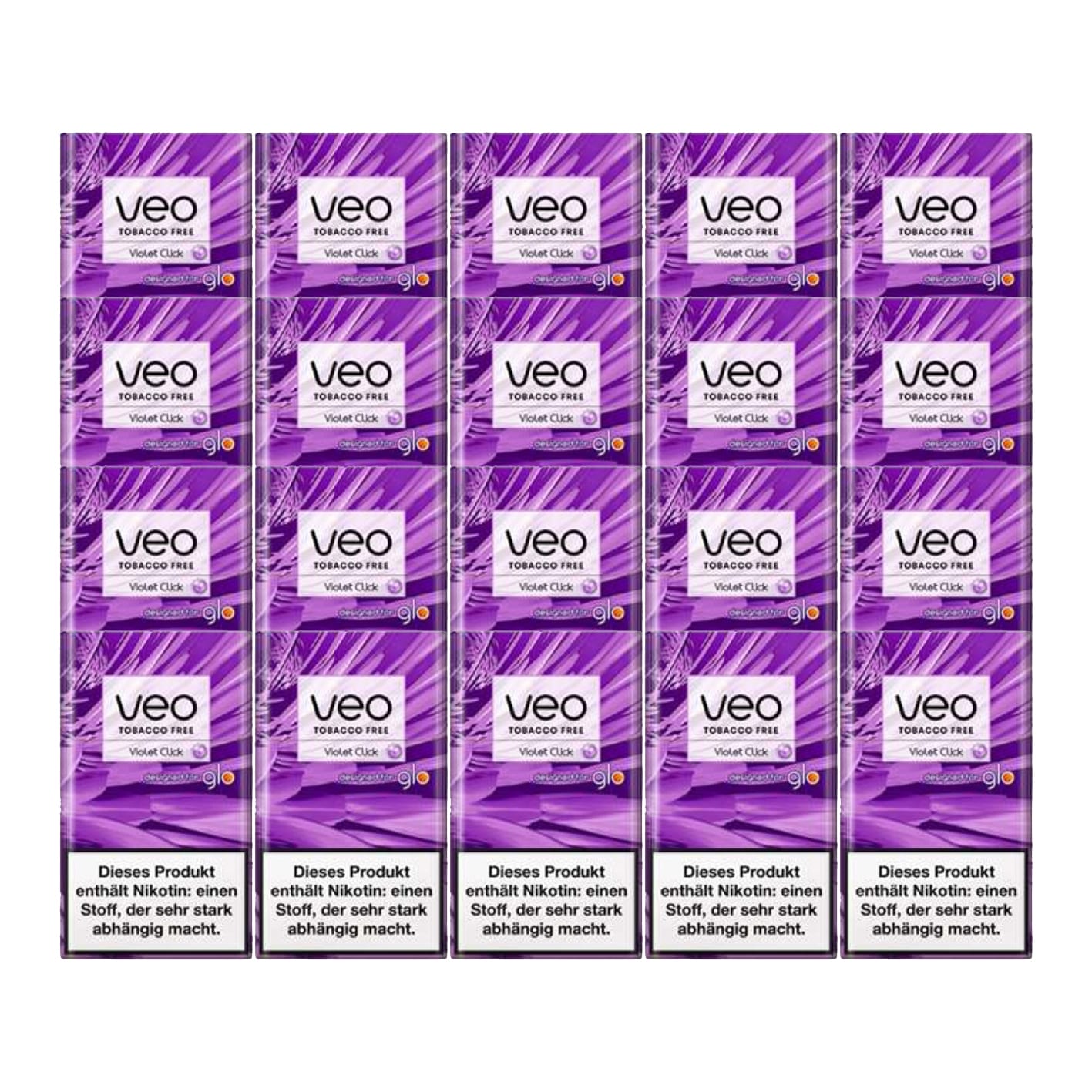 20 Schachteln VEO Violet Click SW15752