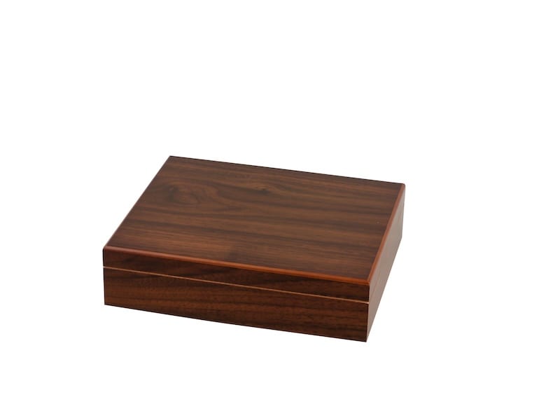 Humidor Walnut Dekor fuer ca. 20 Zigarren 561012
