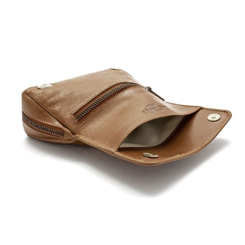 Pfeifentasche 1er RATTRAYS Leder Whisky Combo braungold 17279