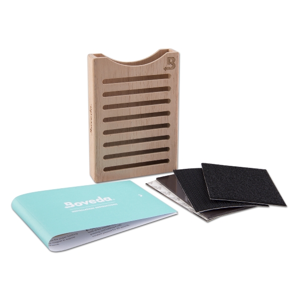 Halterung BOVEDA Zedernholz 2er nebeneinander 42712