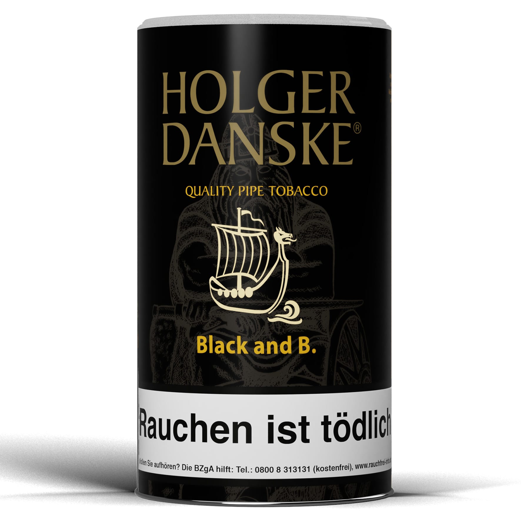 Pfeifentabak Holger Danske Black and Bourbon 200 Gramm 2522