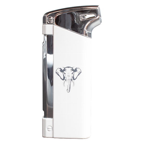 Pfeifenfeuerzeug Piezo WHITE ELEPHANT Pro-Bo Weiß 81877