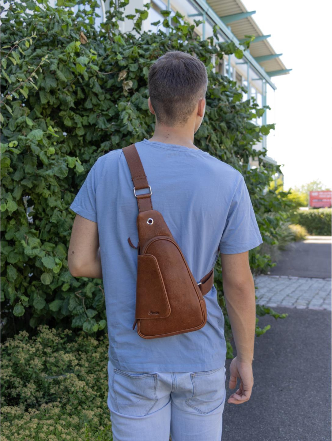 PASSATORE Pfeifen-/Zigarren Body Bag Leder braun 639962