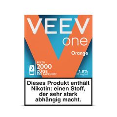 E-Shisha VEEV ONE PODS Orange