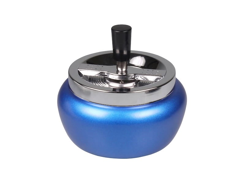 Drehascher "Multi" chrom/blaumetallic 13cm 502602