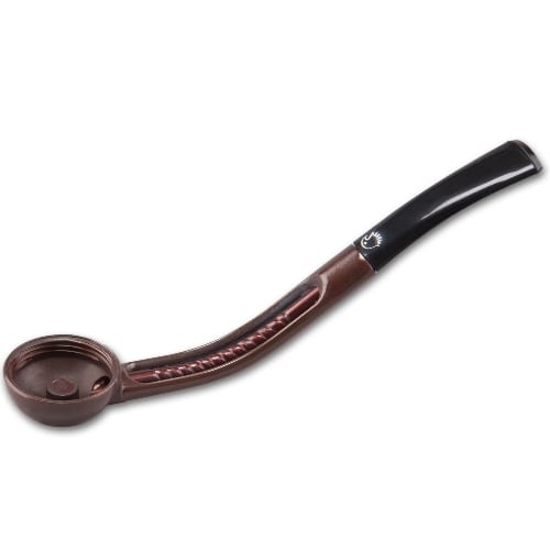 Pfeifenholm FALCON braun/schwarz Extra gebogen 4233