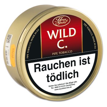 Pfeifentabak HOUSE OF SMOKE Wild C. (Mc Lintock) 100 Gramm 1592