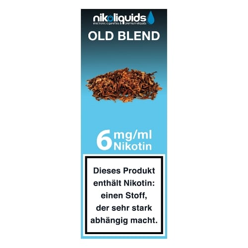 E-Liquid NIKOLIQUIDS Old Blend 6 mg 87680