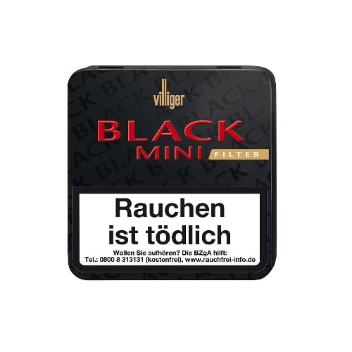 Villiger Black Mini Filter 20 Zigarillos SW12531