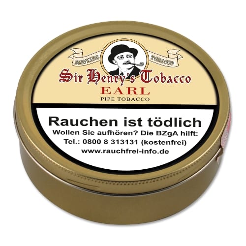 Pfeifentabak Sir Henry's Earl 50 Gramm 3602