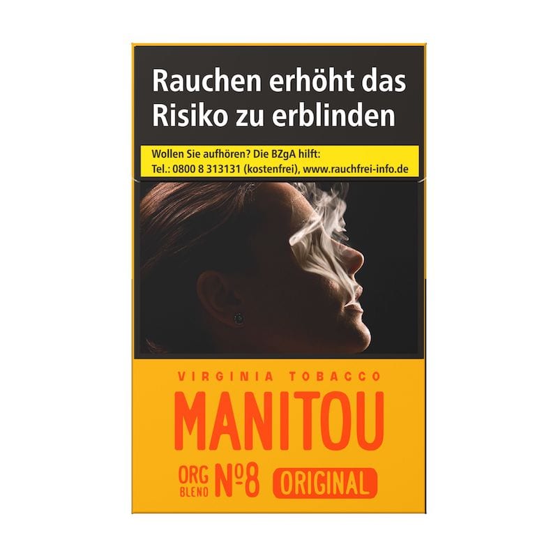 Manitou Zigaretten Org Blend No.8 ohne Zusätze (10x20) SW78185