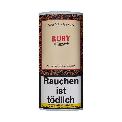 Pfeifentabak Danish Mixture Ruby Hausmarke 50 Gramm 300445