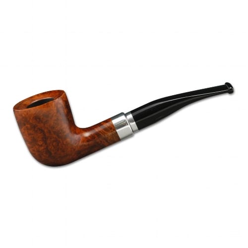 Pfeife Capitello Dublin aus Bruyèreholz Acryl in naturbraun glänzend schwarz 95385