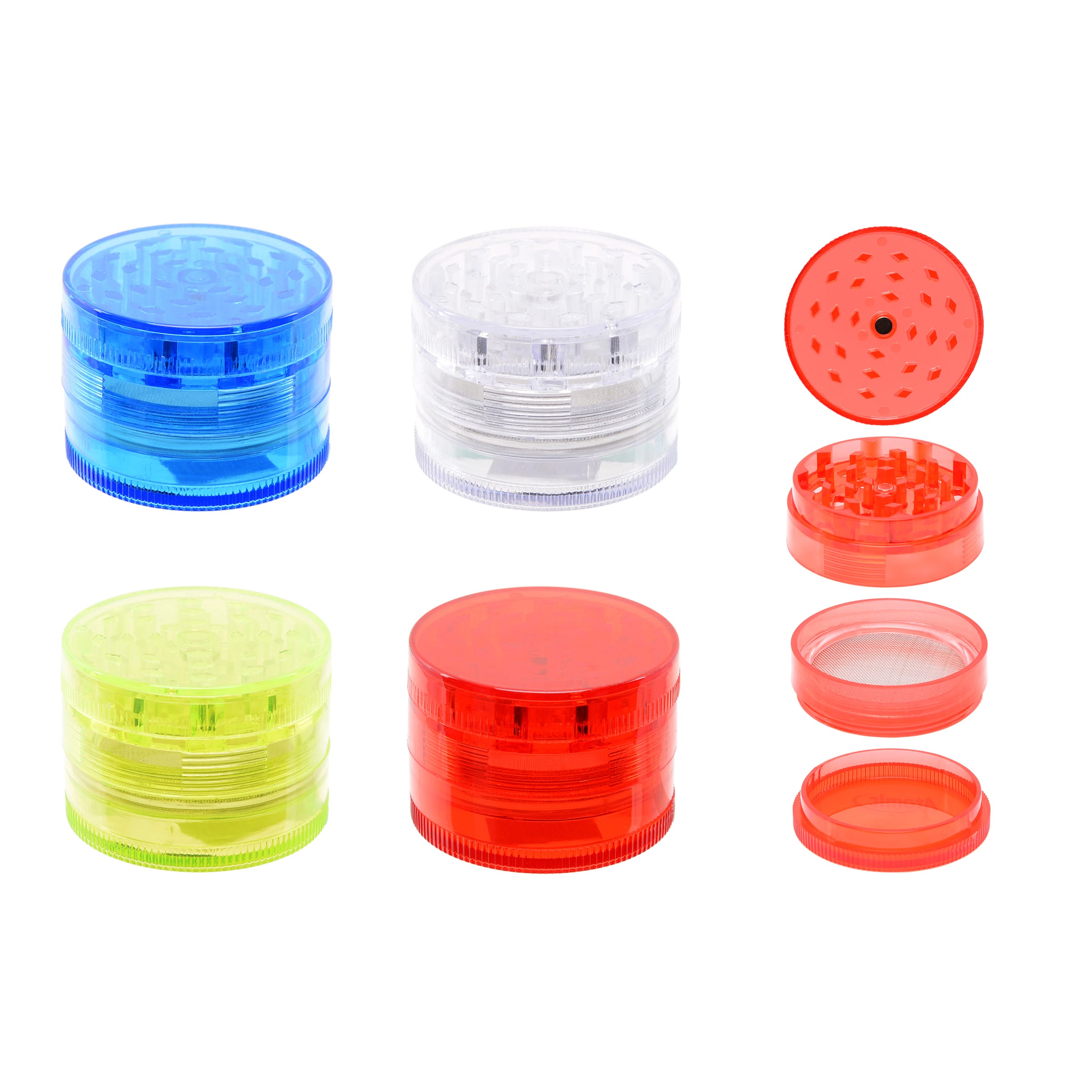 Kräutermühle ATOMIC 4 Teile Ø50mm farblich sortiert 32937