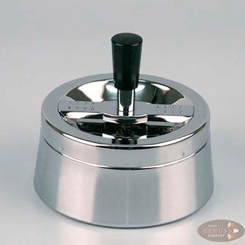 Erhard Schleuderaschenbecher Futur aus Chrom in silbermetallic 81154