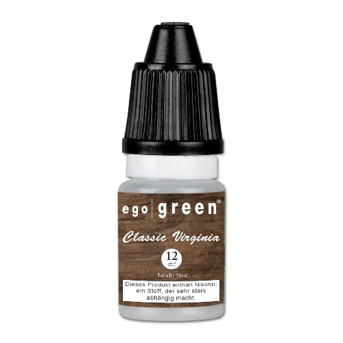 E-Liquid egogreen Classic Virginia 12 mg/ml Flasche 10 ml 96286