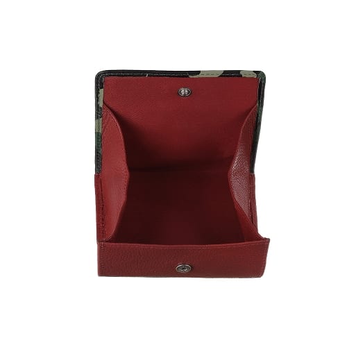 Geldboerse ZIPPO Leder Camo gruen fuer 6 Karten/1 Schein8,6x10,8x1,8cm 45895