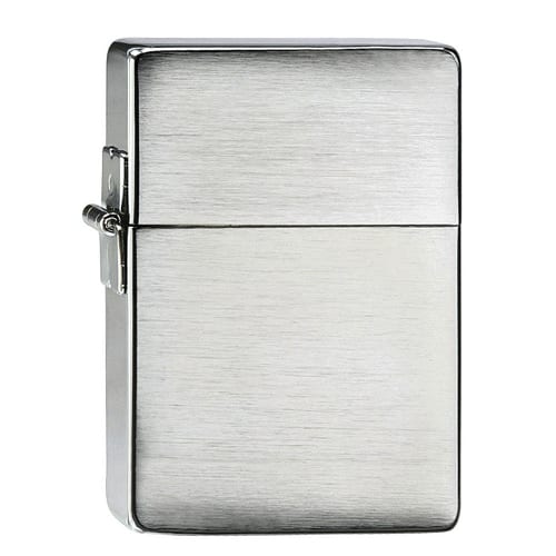 Zippo chrom gebuerstet Replica 1935 w/o Slashes 56245