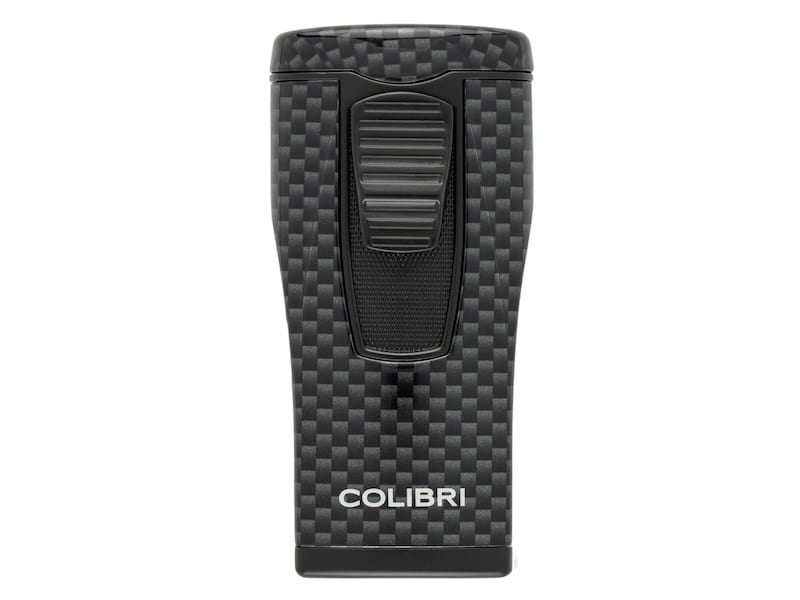 COLIBRI Zigarrenfeuerzeug "Monaco II" Carbondesign schwarz 295310