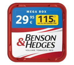 Eimer BENSON & HEDGES VOLUME Tabak RED 115 Gramm