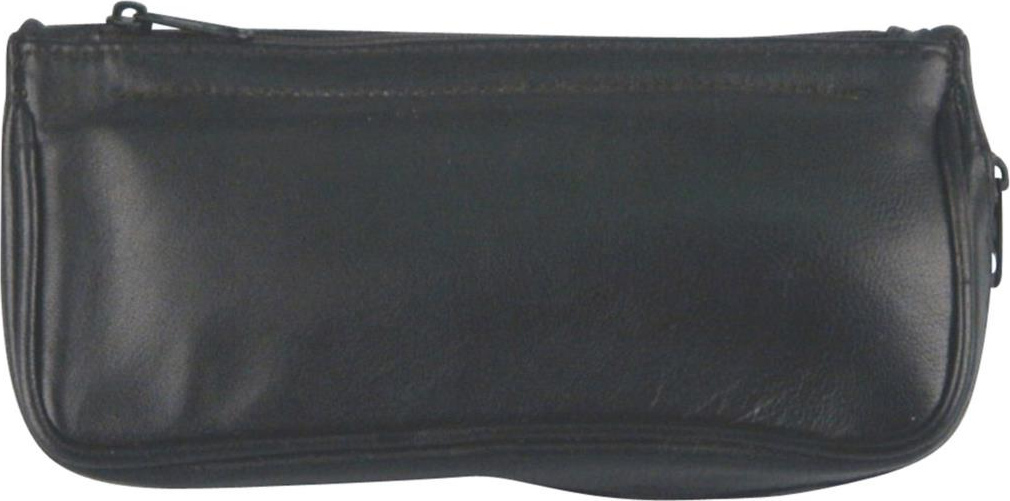Pfeifentasche Leder schwarz 1er 630241