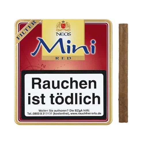 NEOS Mini Red Filter 20 Zigarillos 64051