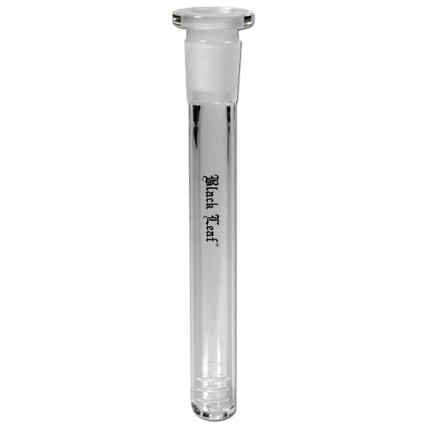Steckchillum Glas BLACK LEAF Schlitzdiffusor 13cm lang Schliff 18,8mm 53616