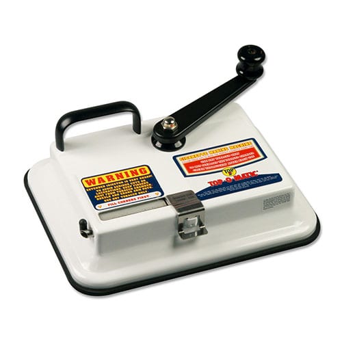 Zigarettenstopfmaschine OCB Top-O-Matic mit Hebel aus Metall in weiss schwarz SW12093