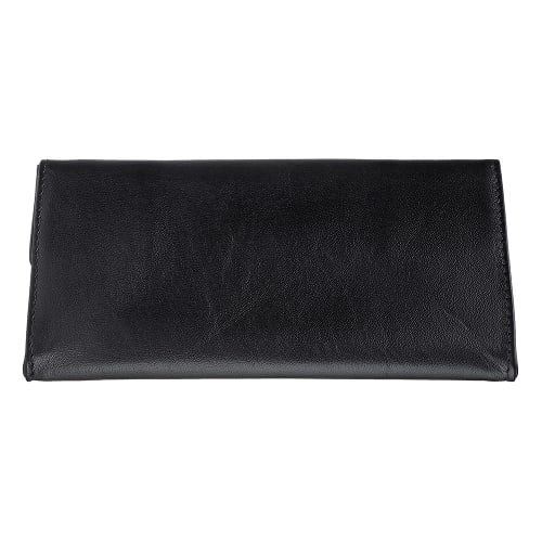 Feinschnitt-Tasche ZIPPO Nappa Leder schwarz 15 x 8 x 2,5 cm 2006060 45997