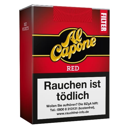 AL CAPONE Pockets Sunset Filter 18 Zigarillos 88753