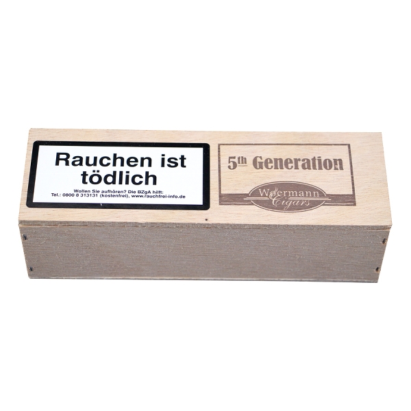 5TH GENERATION Long Cigarillo Sumatra 25 Zigarillos