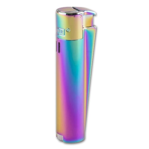 Einwegfeuerzeug Piezo CLIPPER Jet Flame ICY (12) 43097