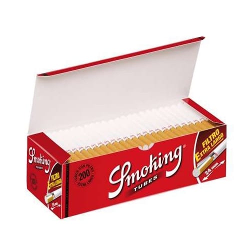 200 Stück Packung SMOKING Extra Long Filter Hülsen SW12236