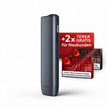 IQOS ILUMA i ONE Midnight Black + 2x TEREA Bold Gratis bei Registrierung