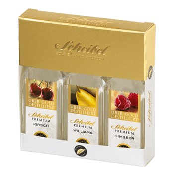 Brand SCHEIBEL Premium Trio 3x20ml 43%, 40% und 43 % Vol. 31350