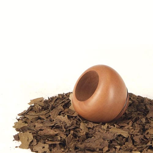 Pfeifenkopf Falcon Apple aus Bruyèreholz glatt in dunkelbraun 4413