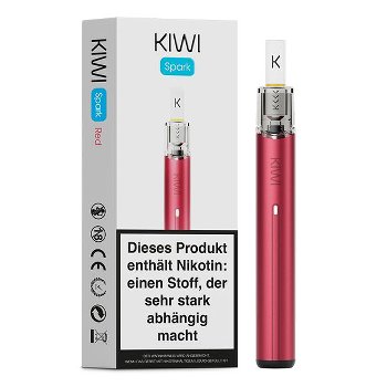 KIWI Spark Rot – Leistungsstarke 700 mAh E-Zigarette im Kit